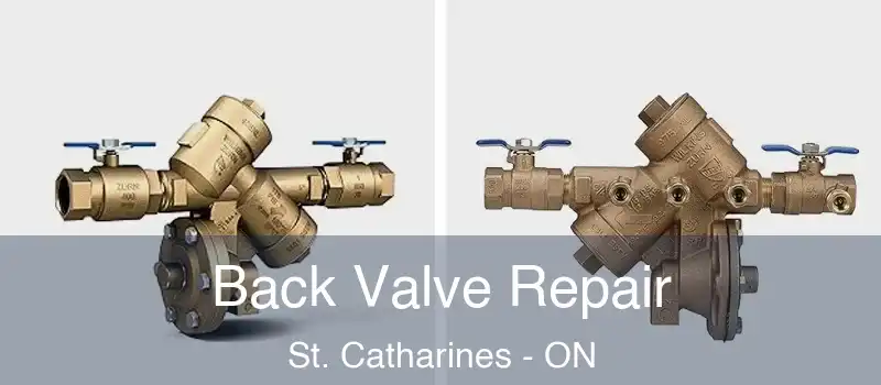  Back Valve Repair St. Catharines - ON