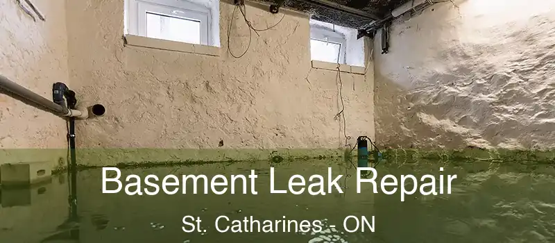  Basement Leak Repair St. Catharines - ON