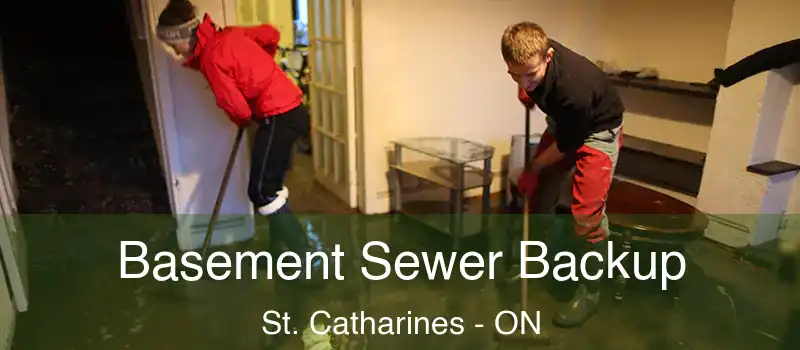  Basement Sewer Backup St. Catharines - ON