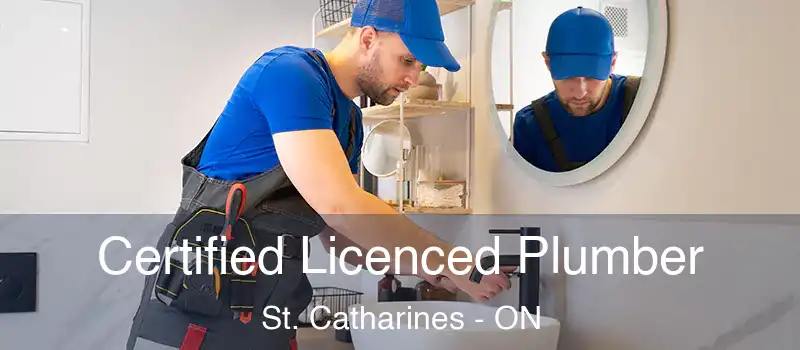 Certified Licenced Plumber St. Catharines - ON