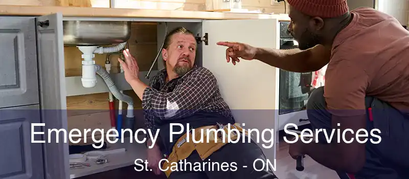  Emergency Plumbing Services St. Catharines - ON