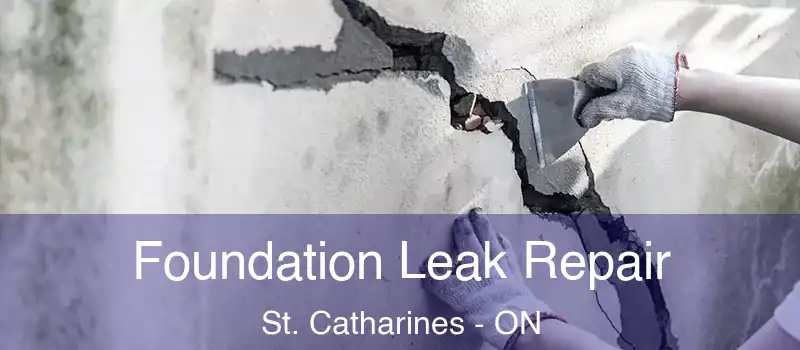  Foundation Leak Repair St. Catharines - ON