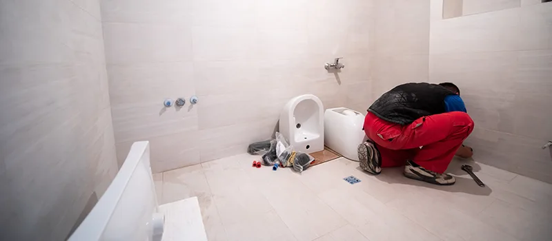 Basement Bathroom Shower Installation in St. Catharines, Ontario