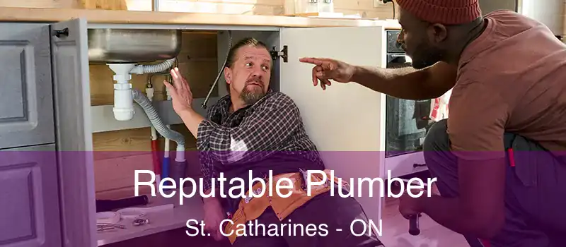  Reputable Plumber St. Catharines - ON
