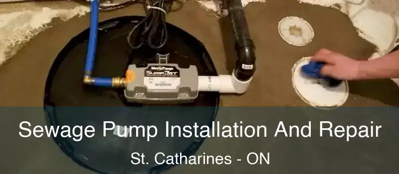  Sewage Pump Installation And Repair St. Catharines - ON
