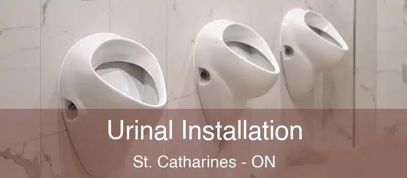  Urinal Installation St. Catharines - ON