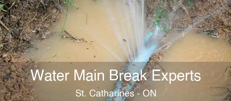  Water Main Break Experts St. Catharines - ON